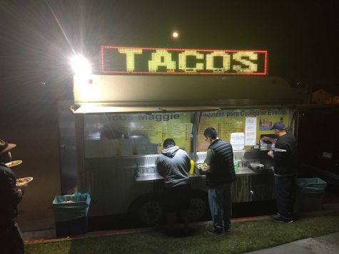 Tacos Maggie in Buena Park lets the food do the talking, not the design of the truck, as it beats out two other local food truck eateries in North Orange County. Photo taken by Accolade assistant news editor Elijah Jhee.