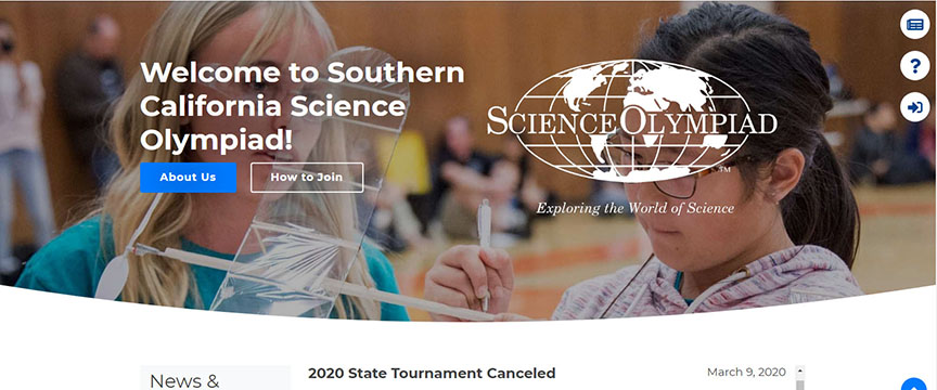 The Southern California Science Olympiad website posted its March 6 announcement about the cancellation of its April 4 state competition because of growing COVID-19 concerns. This wouldve been the first time that the 15-member team from Sunny Hills was eligible to compete at this level after placing fourth in the regional event at the University of California, Irvine., Feb. 15.