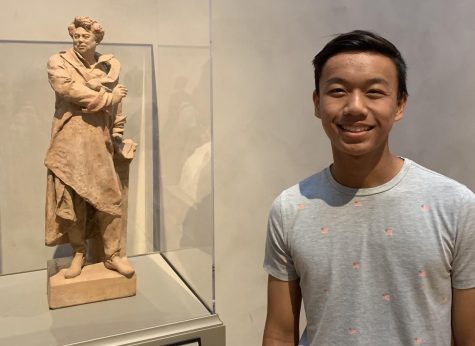 Senior Andrew Ngo, a straight-A student at Sunny Hills, has been enrolling in Fullerton College’s summer courses since 2019. Before the coronavirus pandemic forced all classes to be held online earlier this spring, one of the midterm projects from Ngo’s June 2019 art class provided Ngo the chance to expand his right-brain creativity through a visit to the Getty Museum.