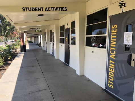 Traditionally held on campus, Back to School Night for students parents will be held through Zoom meetings with teachers Tuesday, Aug. 25, at 5:45 p.m. for zero period and 6 p.m. for first period. Sunny Hills officials had to resort to an all-virtual program in keeping with COVID-19 health guidelines, and so like the current situation with students, they will be unable to see some of the newly designed aspects of the school such as the front doors in the main office wing.
