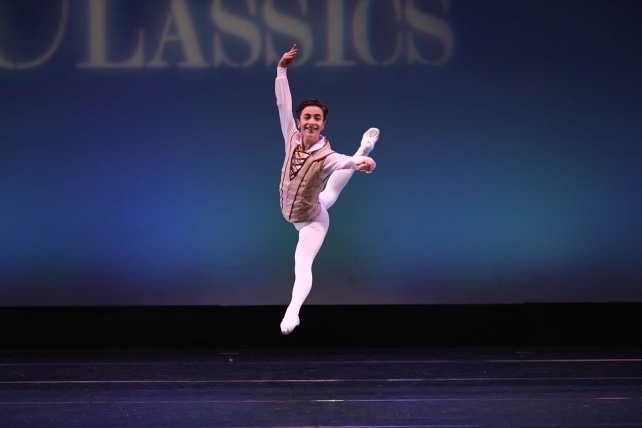 At+the+California+Dance+Classics+competition+in+Downey%2C+then-sophomore+David+Burn+performs+a+ballet+routine+in+which+he+received+an+honorable+mention+for+on+March+4%2C+2019.