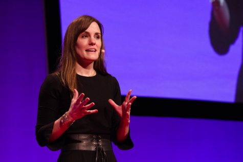 Sunny Hills alumna Dawn Shanks gives a TED Talk to an audience in Natick, Massachusetts about her experiences leaving an evangelical cult in January of 2018. TEDx Talks channel posted her March 6, 2018, and the video accumulated over 3.8 million views.
