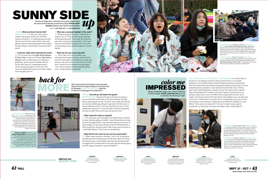 The Columbia Scholastic Press Association recognized Helios for its 2021-2022 yearbook titled “It’s Time. We’re Ready, Are You?” as a Crown finalist Dec. 14, 2022. The organization nominated both the yearbook program and The Accolade as Crown finalists and plans to announce the Gold Crown winners at the New York Convention March 15-17.