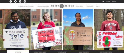 A screenshot of the QuestBridge website featuring one of its services known as National College Match. Those eligible to apply have a chance to get admitted to the college of their dreams. 