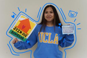 Senior Emma De Leon looks forward to stepping into a new phase in her life at UCLA, majoring in mathematics, though she feels bittersweet about leaving her memories with the Bayanihan Club and Dance 3. (Illustrations by DaHee Kim)