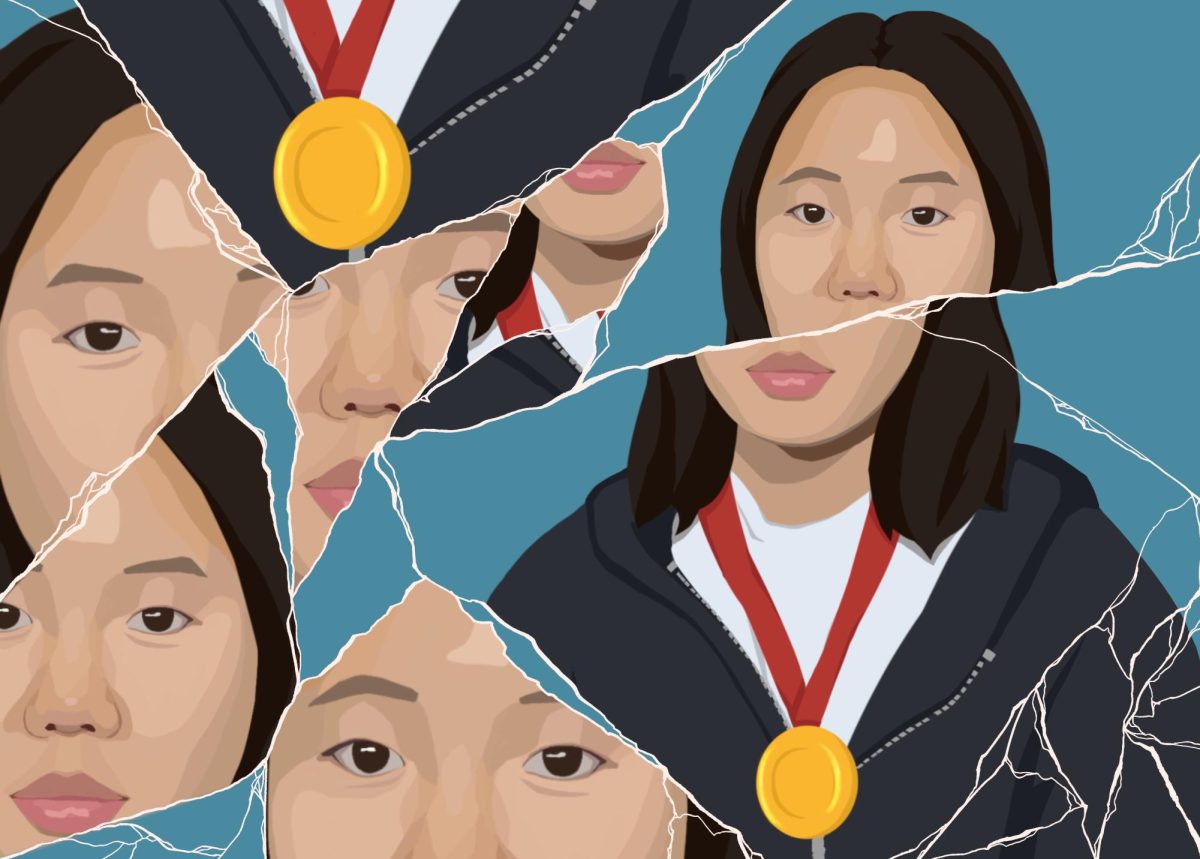 With the heated academic environment, many Sunny Hills students, including junior Seowon Han, strive for recognition through grades, awards and programs. This further extends to titles such as try-hards and overachievers.