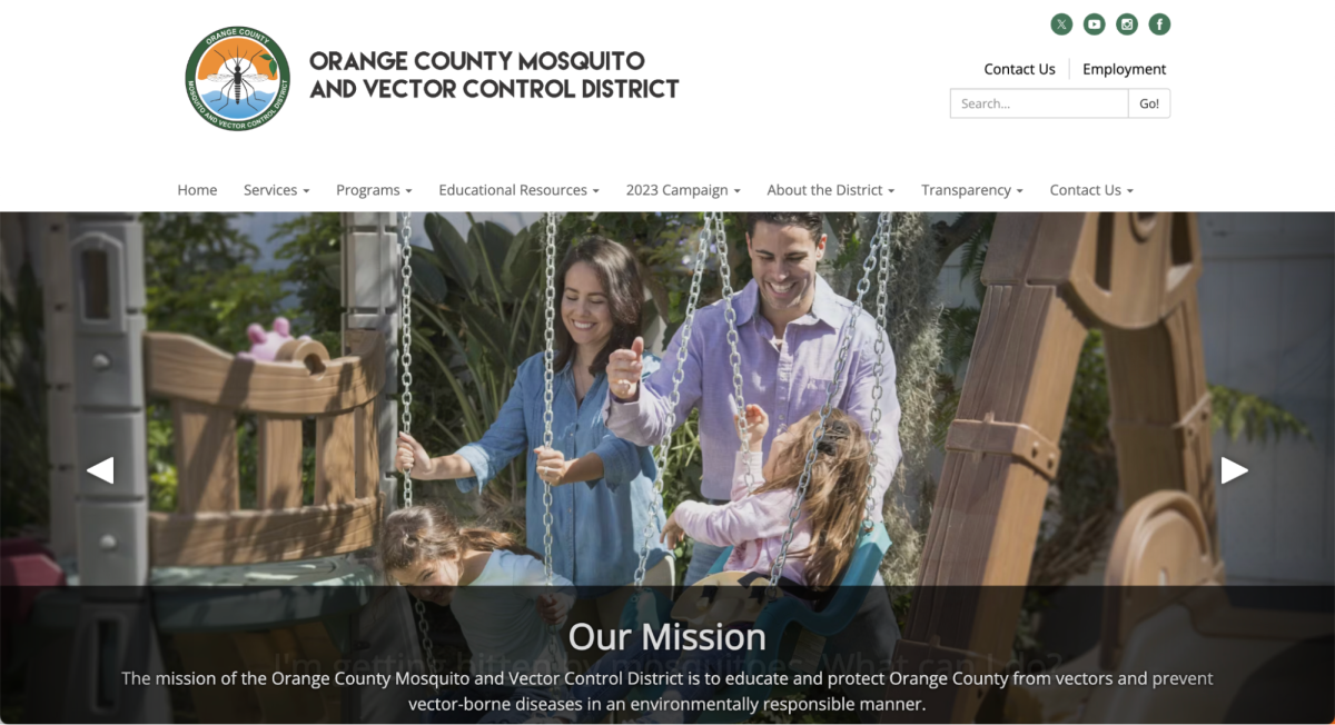 The Orange County Mosquito and Vector Control District provides the community with information regarding the potential dangers of the West Nile virus and what can spread it. The website also offers contact information for the public to ask questions, and that’s how The Accolade learned of the district’s oversight in taking three months longer than expected to remove “PUBLIC HEALTH NOTICE” signs warning about West Nile virus dangers outside the Sunny Hills campus and Raytheon Co.