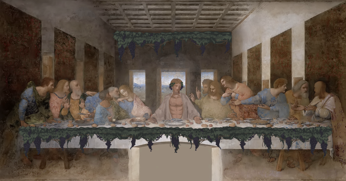 An artist’s rendering of Leonardo Da Vinci’s famous painting depicts a scene described in the New Testament of the Bible in which Jesus has his last supper with his 12 disciples before he is crucified on the cross. Some conservative politicians and religious leaders reacted critically to what they thought was a poor re-enactment of that scene during the 2024 Paris Olympics opening ceremony on Friday, July 26; however, Olympics planning committee officials claim the presentation related instead to an appreciation of Greek mythology.