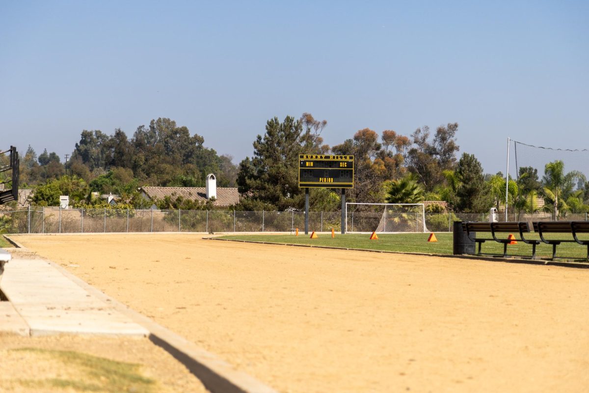 ALL-WEATHER TRACK? TURF FIELD?: If passed, Measure L will provide the Fullerton Joint Union High School District
with funding to fulfill the wish list of items that need upgrading at Sunny Hills, including sports facilities. For it to pass, the
bond measure needs 55% or more approval from voters living in the district boundaries.