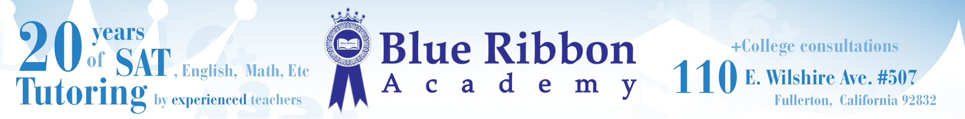 Blue Ribbon Academy (Footer)