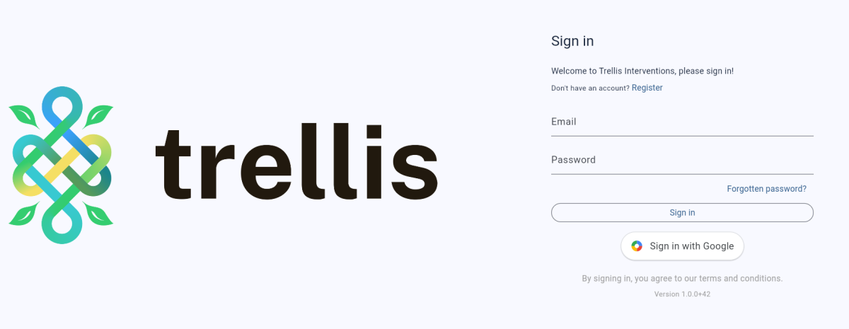 Trellis is an educational app for teachers, created by English teacher Scott Rosenkranz. The app’s name comes from its logo, which depicts a garden trellis.